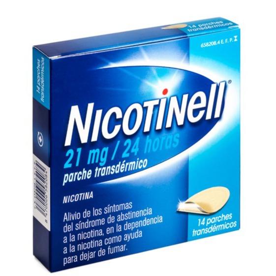 NICOTINELL 21 MG/24 H 28 PARCHES TRANSDERMICOS 52,5 MG