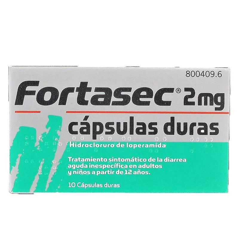 FORTASEC 2 MG 10 CAPSULAS