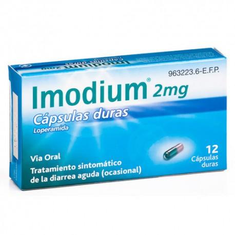 IMODIUM 2 MG 12 CAPSULAS