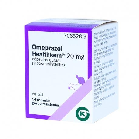 OMEPRAZOL HEALTHKERN 20 MG 14 CAPSULAS GASTRORRESISTENTES