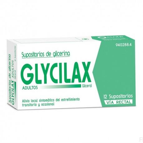 GLYCILAX ADULTOS 3,31 G 12 SUPOSITORIOS